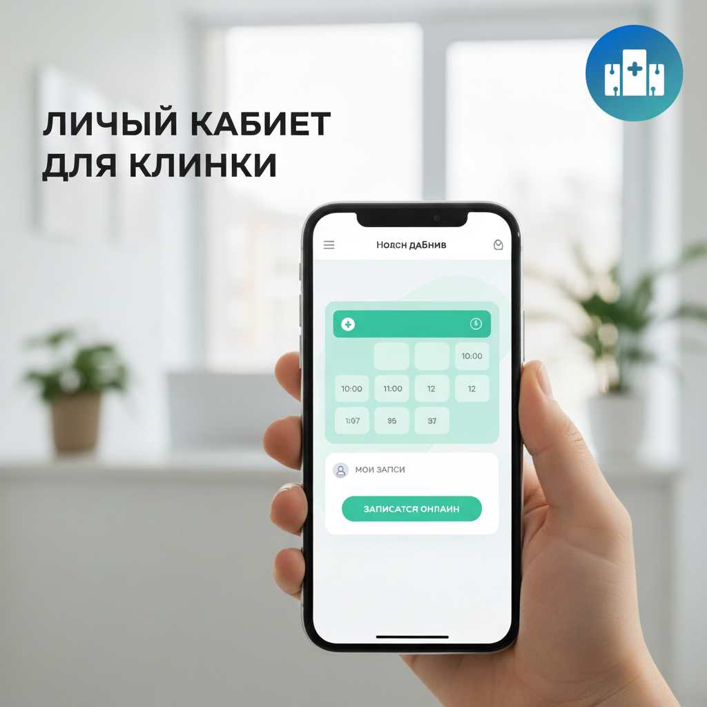 Личный кабинет для сети клиник